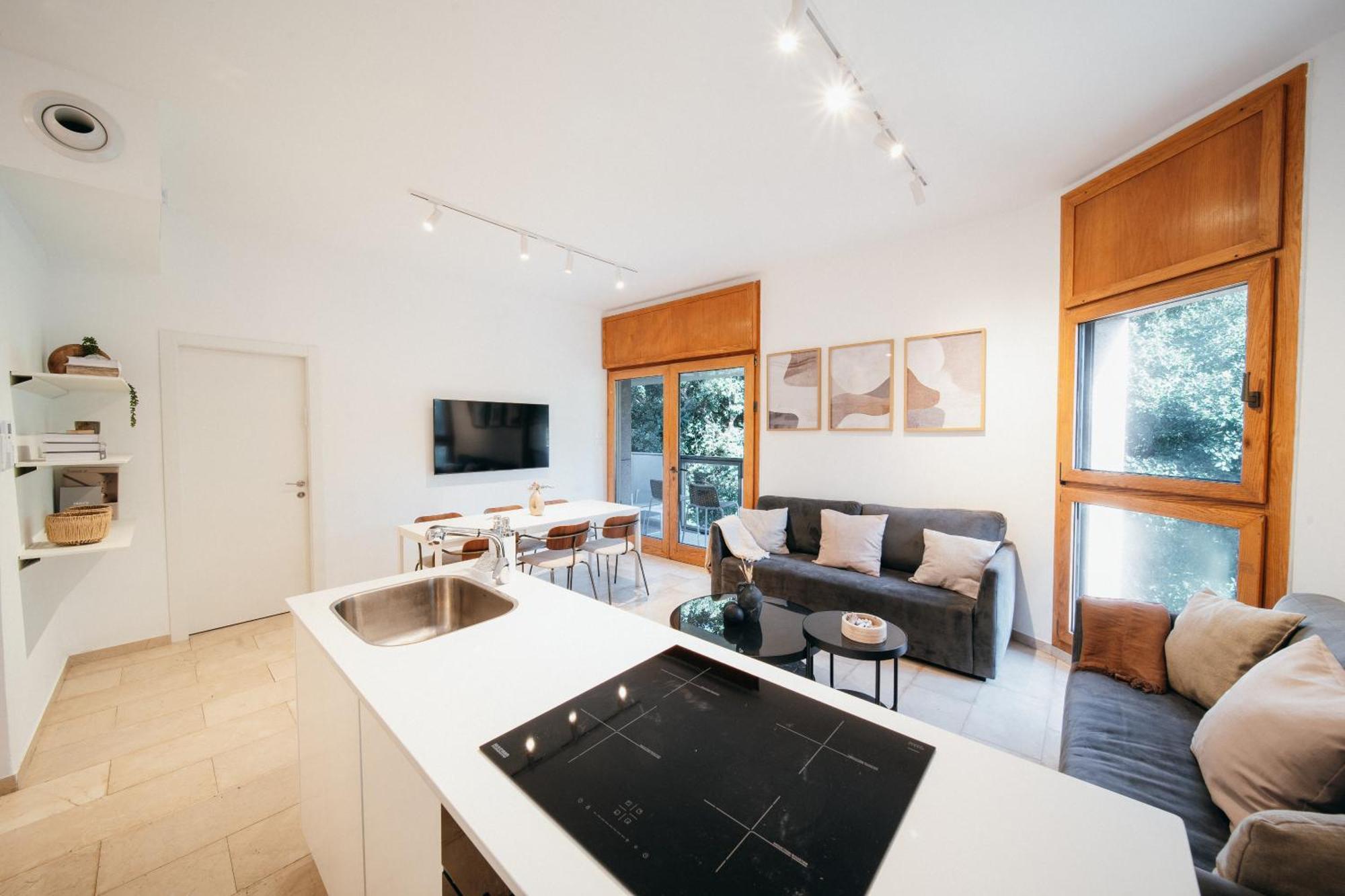 Meir Dizengoff Residence With Shelter เทลอาวีฟ ภายนอก รูปภาพ