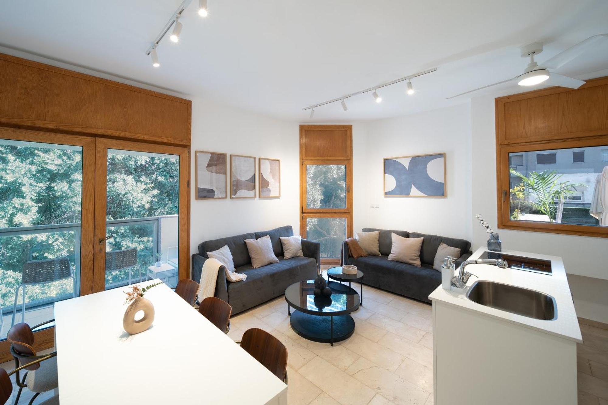 Meir Dizengoff Residence With Shelter เทลอาวีฟ ภายนอก รูปภาพ